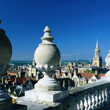 Skyline from Radcliffe Camera (Circular Library)